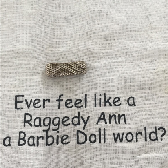 💥SOLD💥👒🌷Tiffany mesh ring🌷👒 - Picture 5 of 8